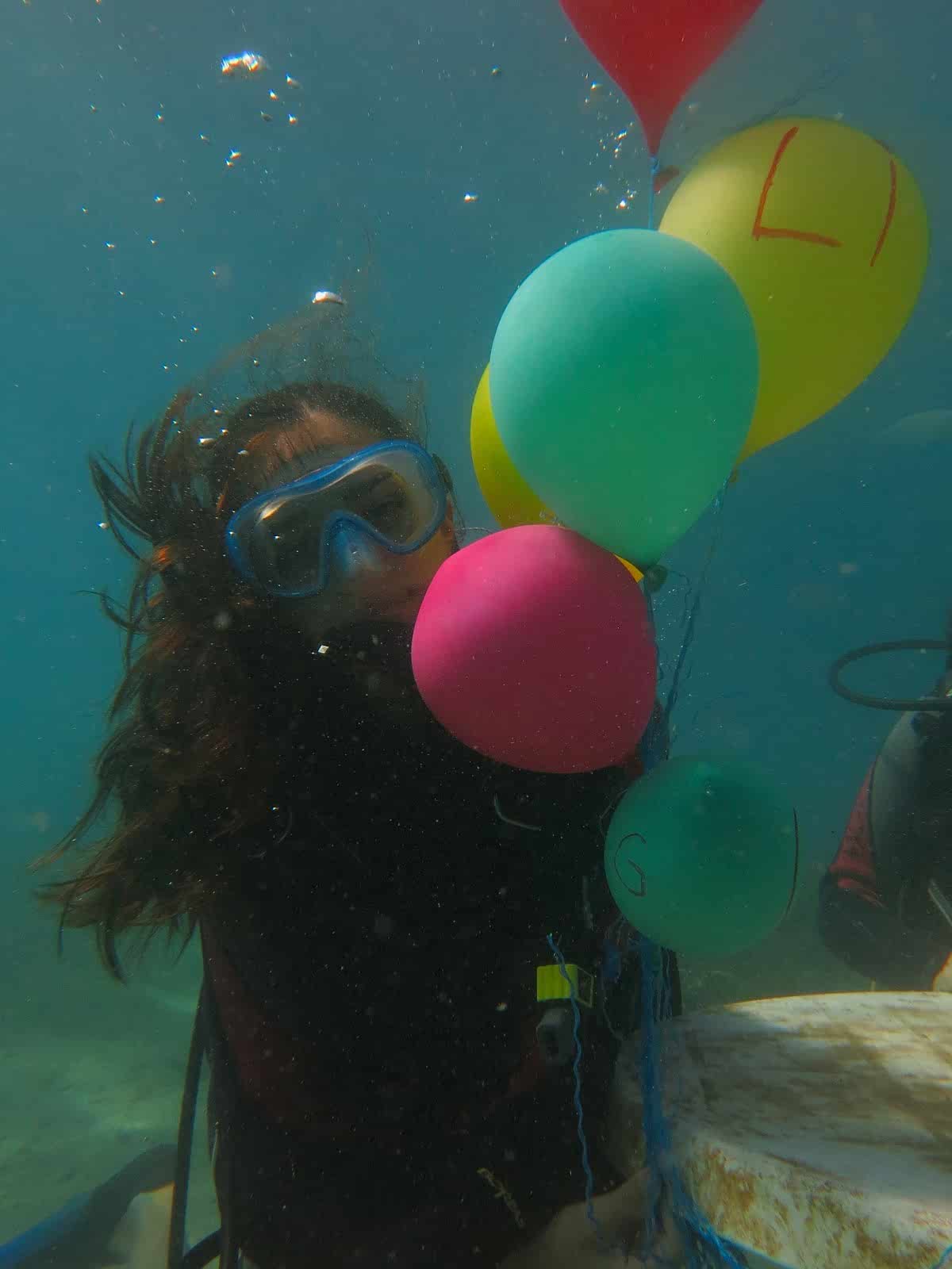 Deniz Altında Doğum Günü Organizasyonu